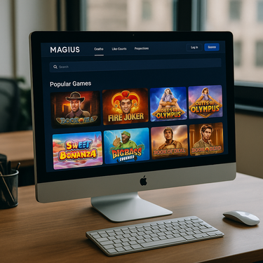 Magius - Desktop Vmesnik - Moderni Dizajn Platforme